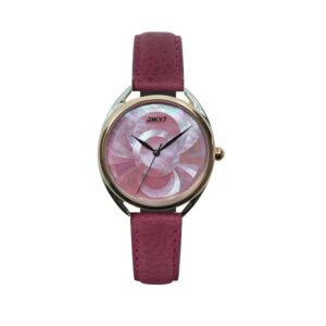 Montre femme CALYPSO ROSE prune (cuir)