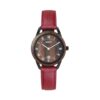 Montre femme BODY HARMONY pomme rouge (vegan)