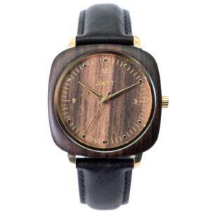 Montre homme Square édition limitée Black & Gold